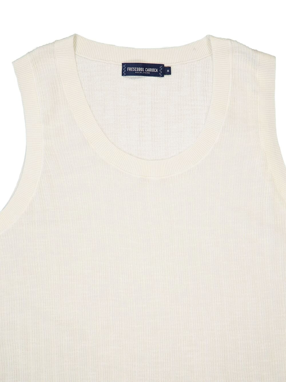 Prado ribbed cotton-blend vest - 3