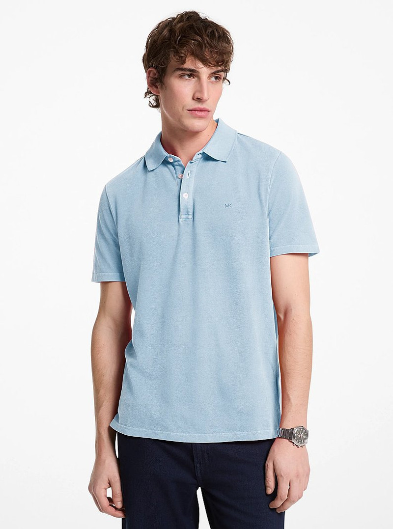 Cotton Piqué Polo Shirt 1