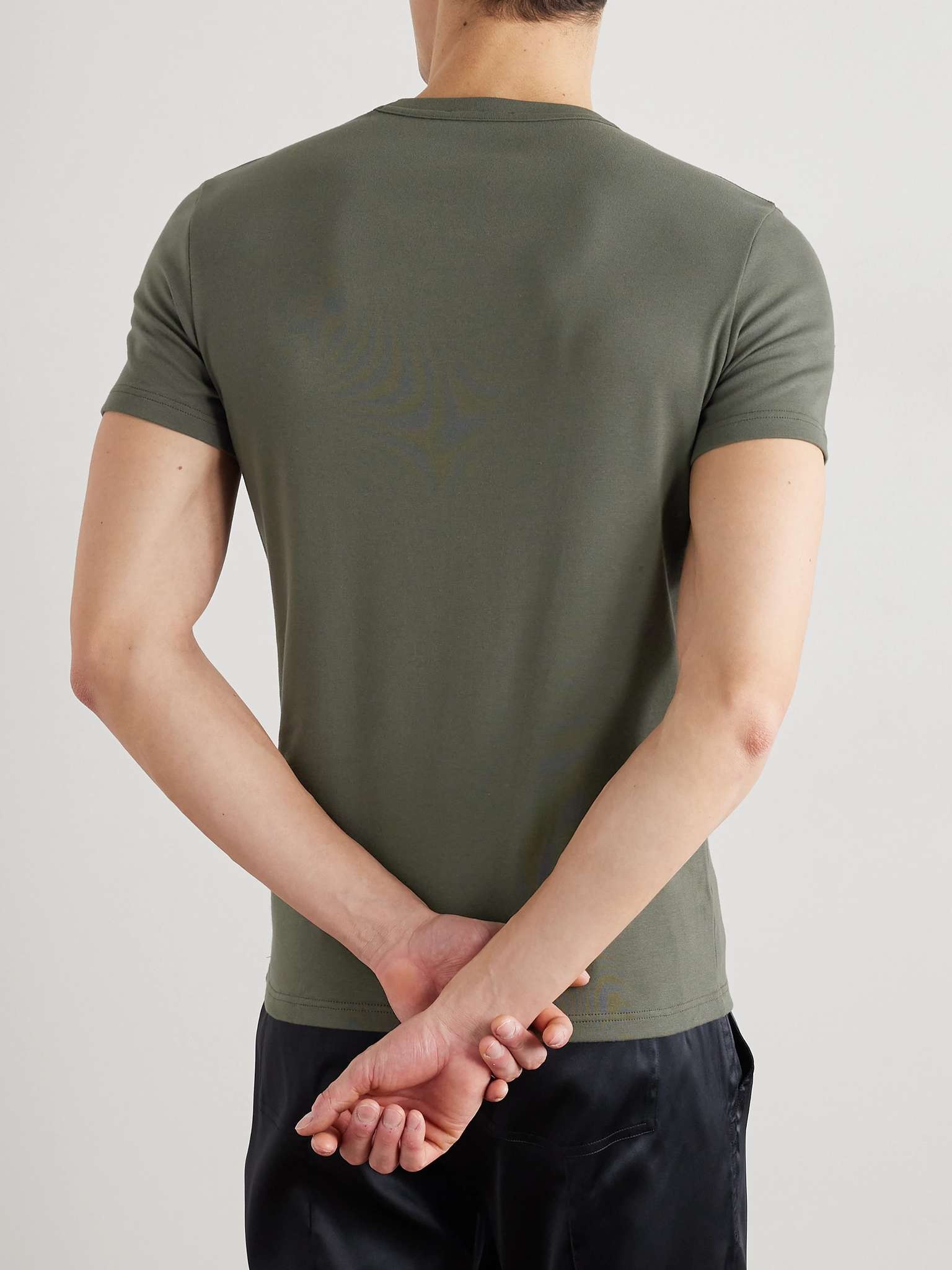 Stretch-Cotton Jersey T-Shirt - 3