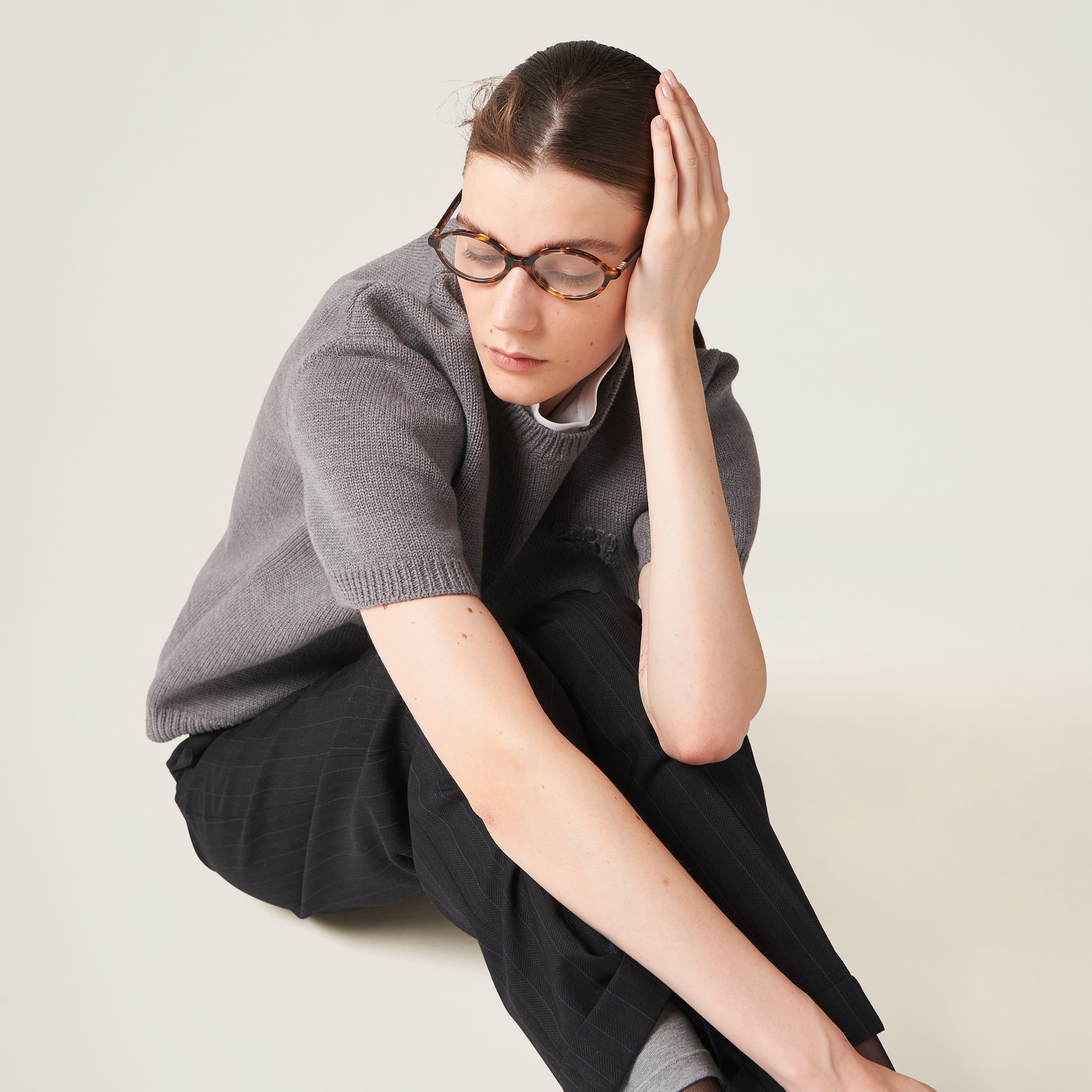 Wool and nylon sweater - 5
