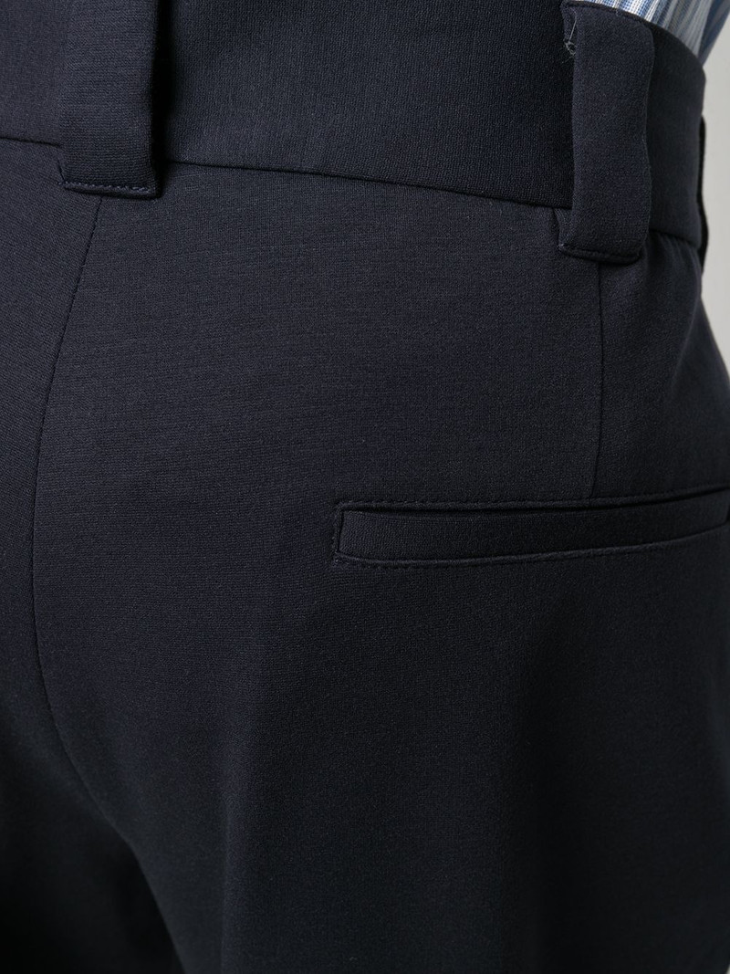 cropped tapered leg trousers 5