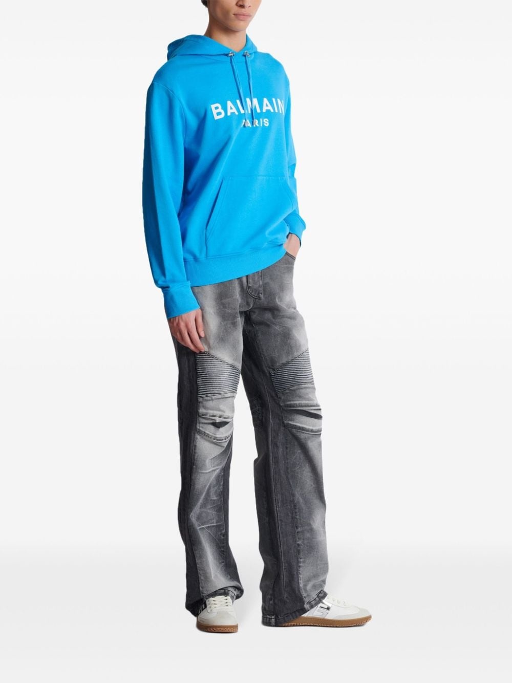 Balmain Paris-printed hoodie - 3