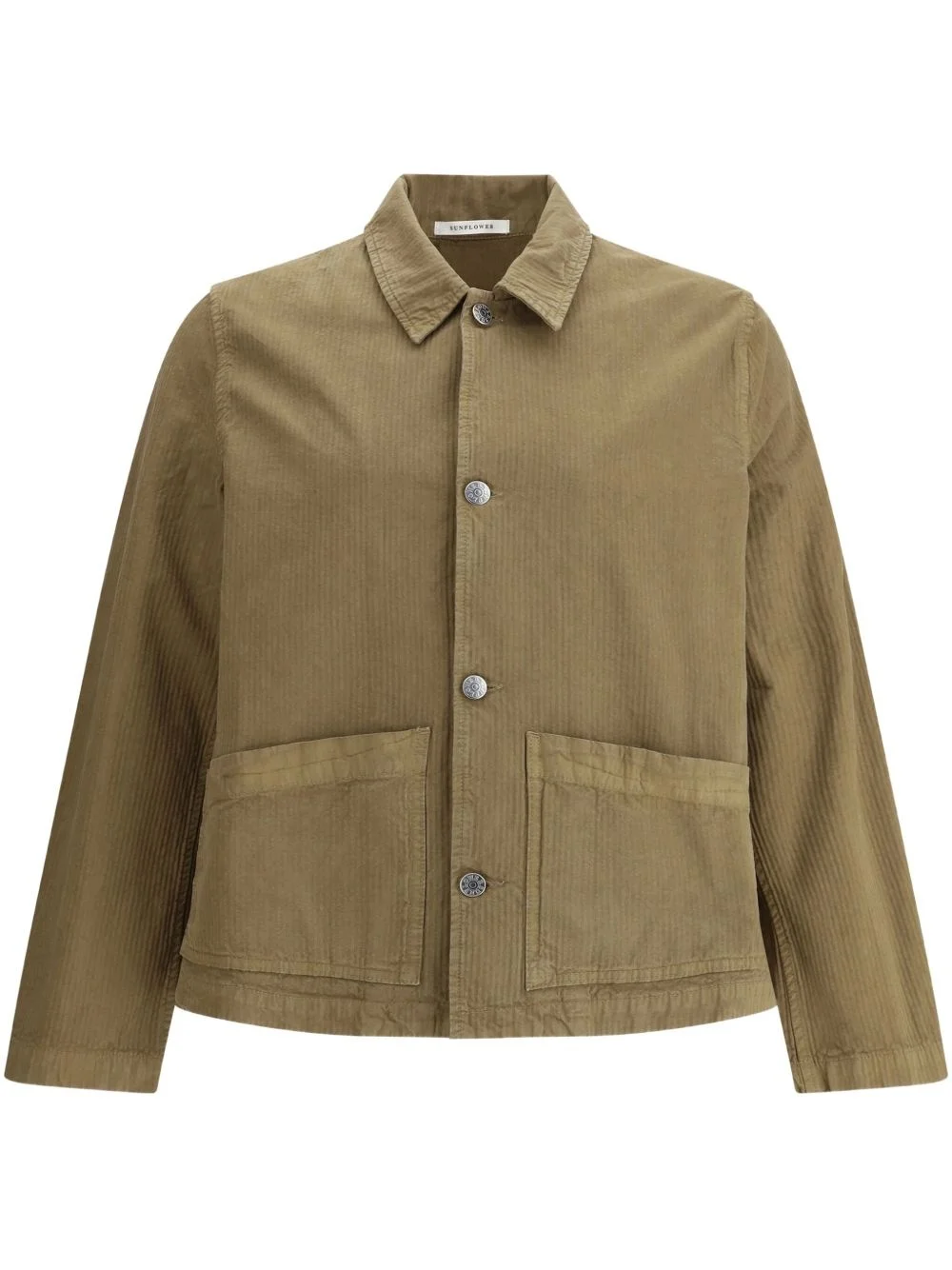 cotton shirt jacket - 1
