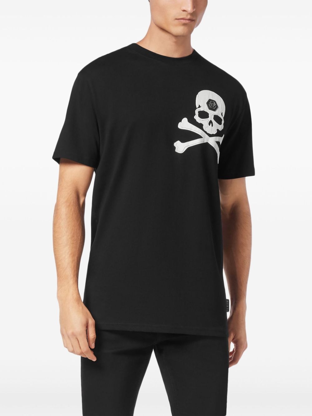 skull-print cotton t-shirt - 2