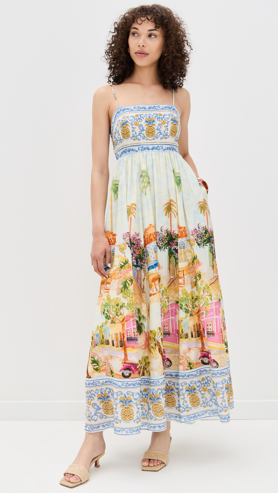 Aracati Multicolor Maxi Dress - 6