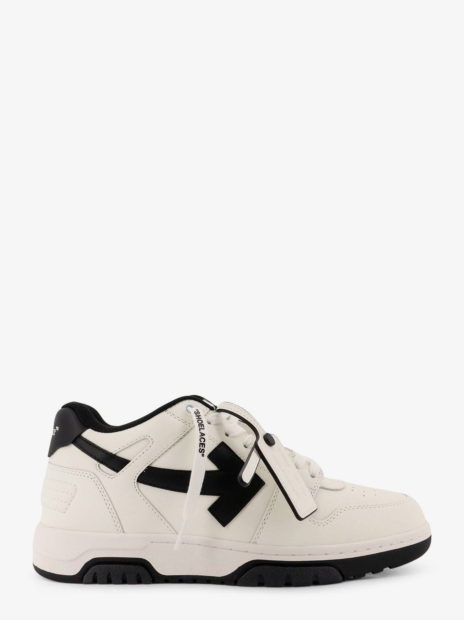 Off White Out Of Office Leather Low-Top Sneakers - 1