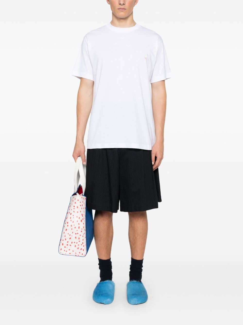 bird-embroidery T-shirt - 2