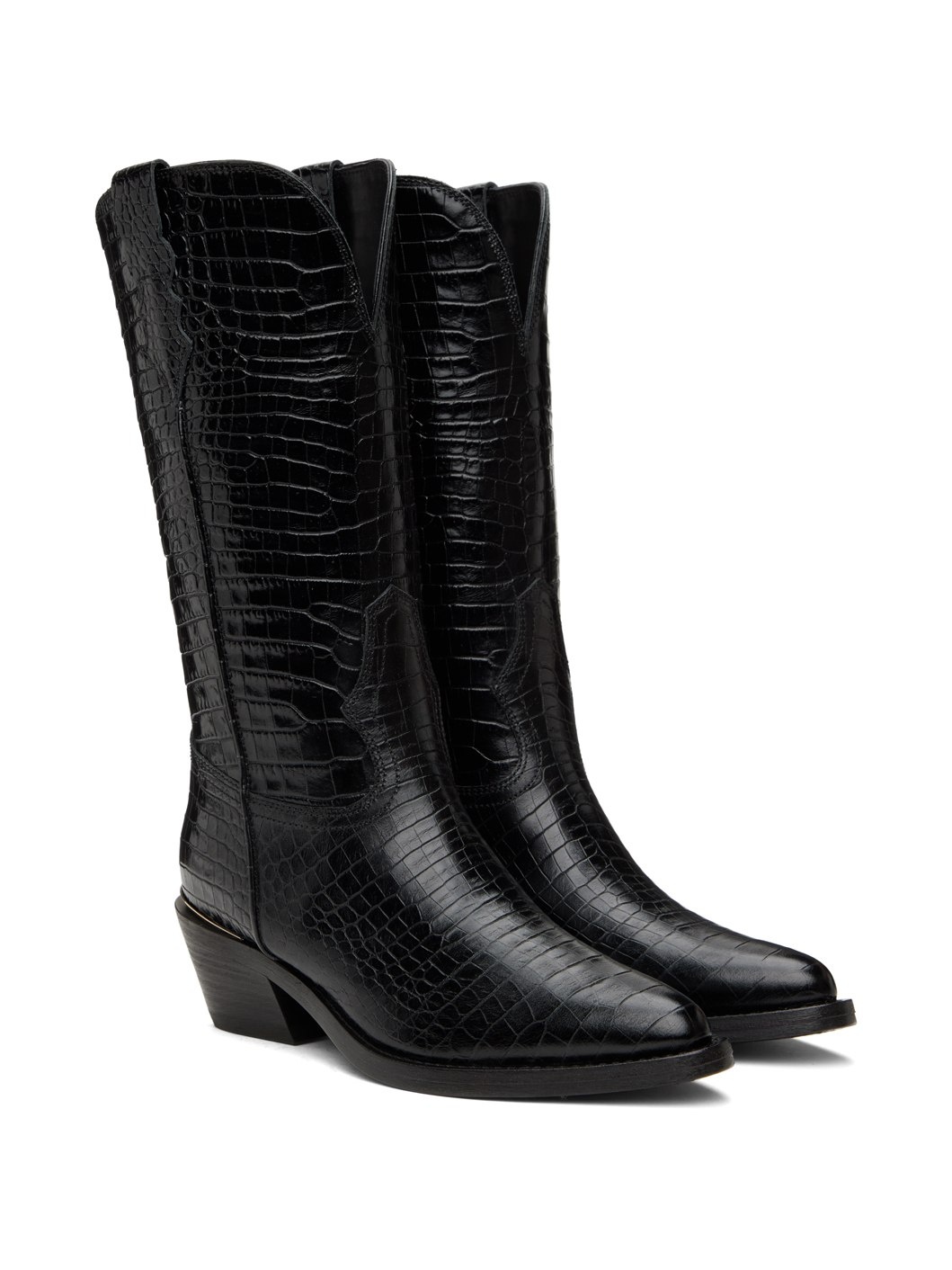 SSENSE Exclusive Black Meghan Boots - 4
