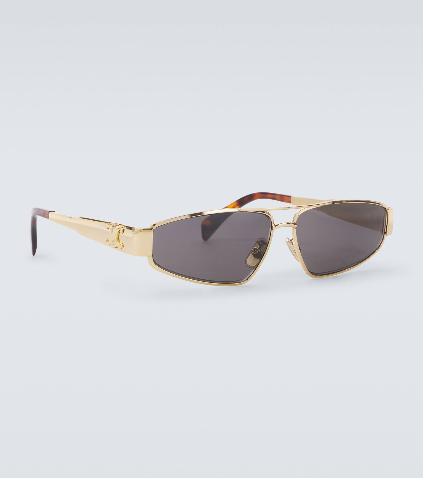 Triomphe Metal 05 rectangular sunglasses - 4