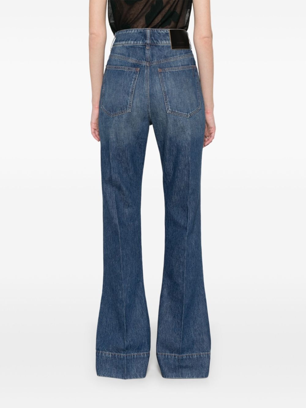 high-rise bootcut jeans - 4