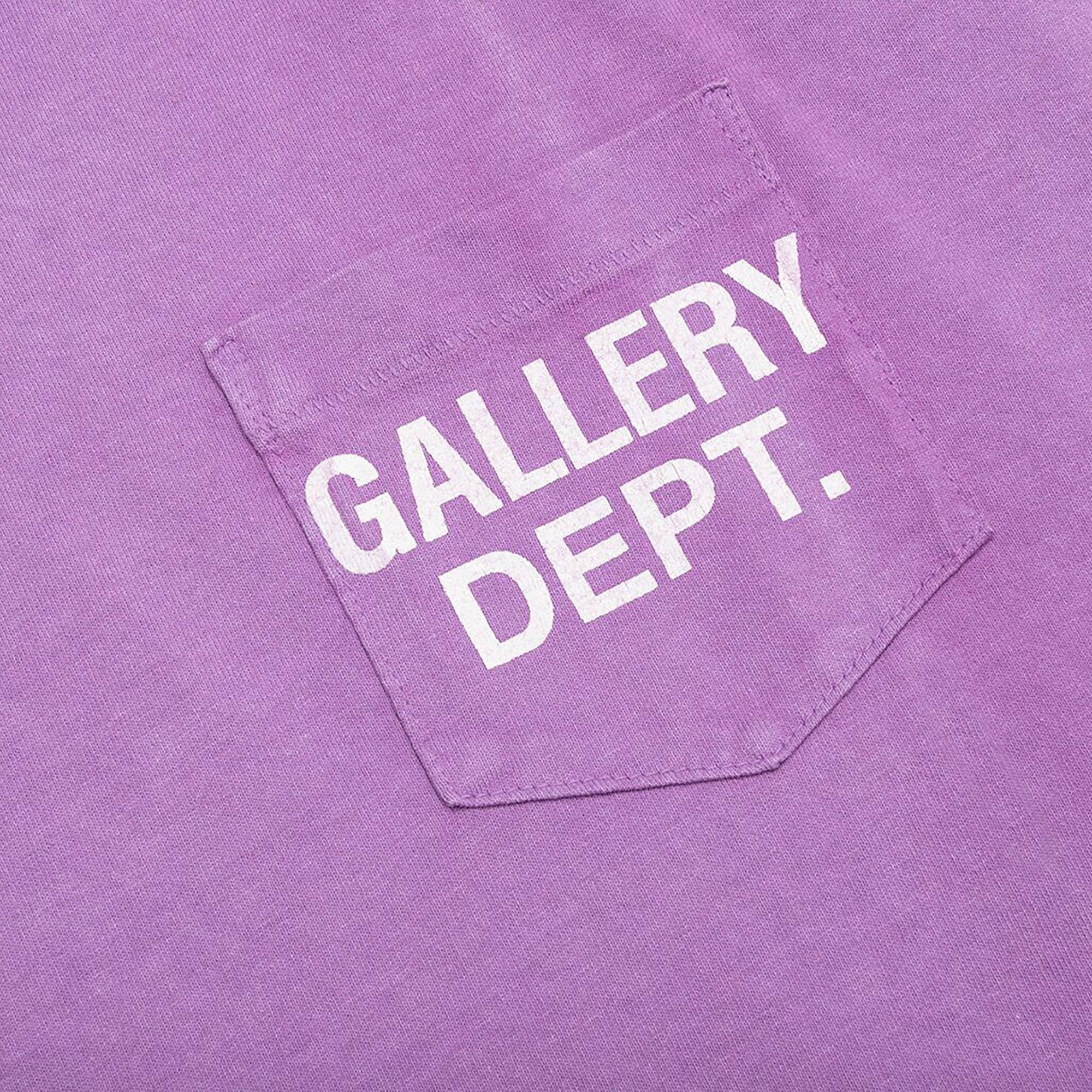Gallery Dept. Vintage Logo Painted Tee 'Purple' - 3