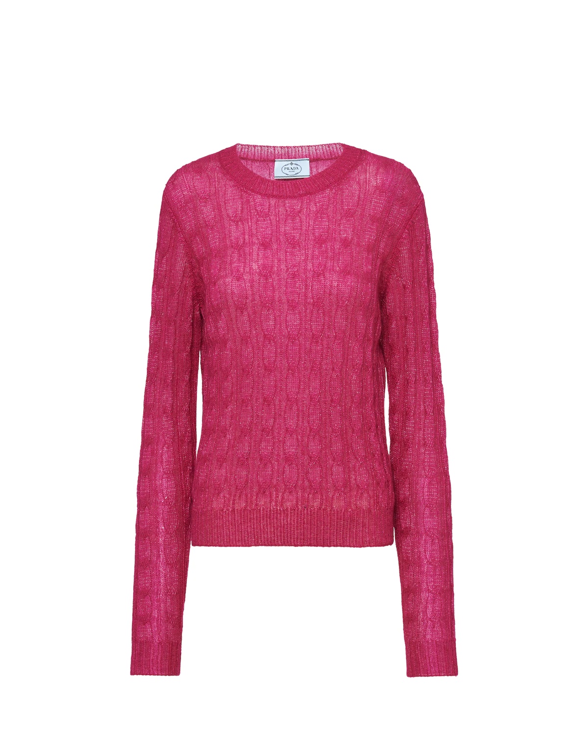 Mohair crew-neck sweater - 1