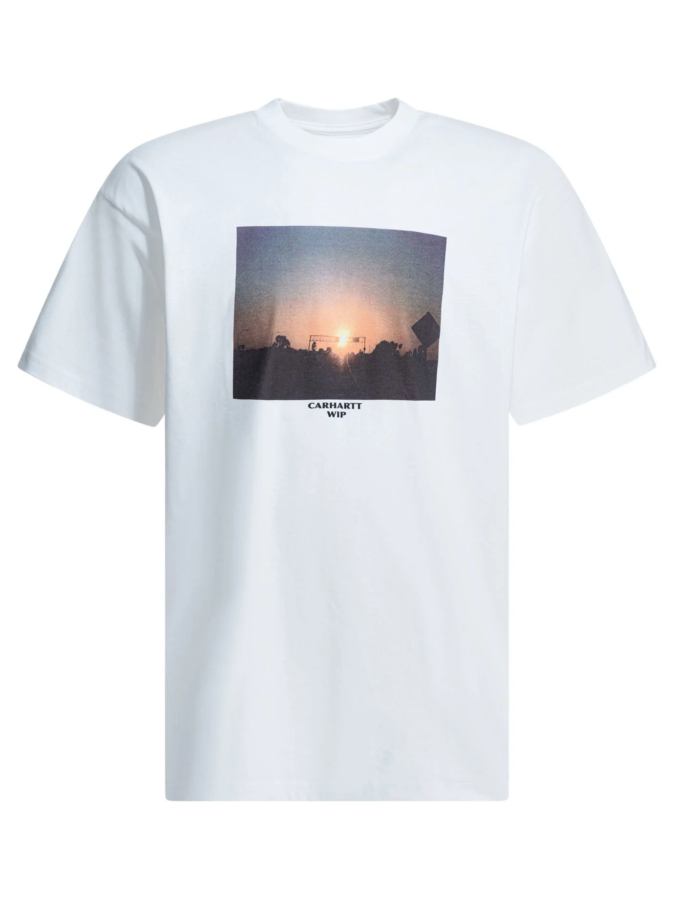 Carhartt WIP Warm Views Crewneck T-shirt White - 1