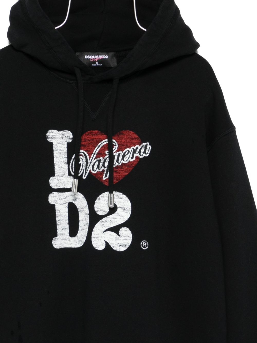 logo-print hoodie - 3