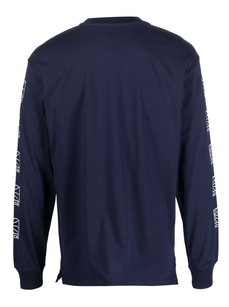 RASSVET Small Logo-print long-sleeve T-shirt outlook