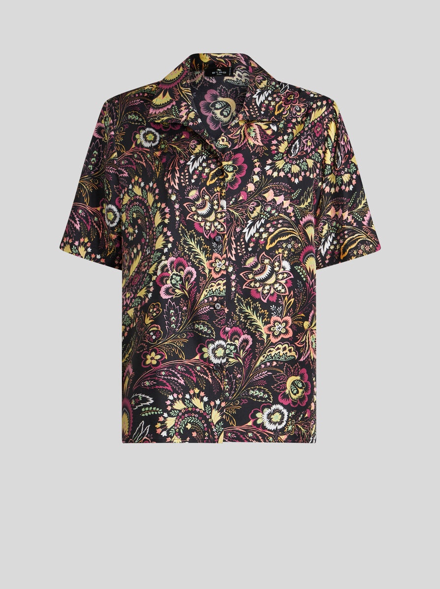 PRINTED TWILL SHIRT - 1