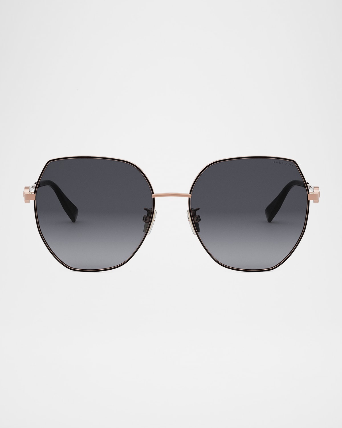 Round Metal & Nylon Sunglasses - 3