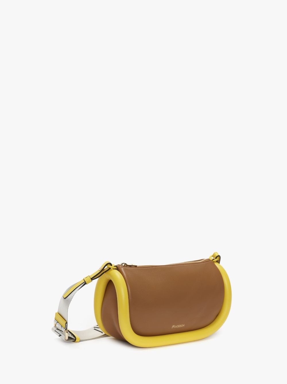 BUMPER-15 - LEATHER CROSSBODY BAG WITH ADDITIONAL WEBBING STRAP - 2