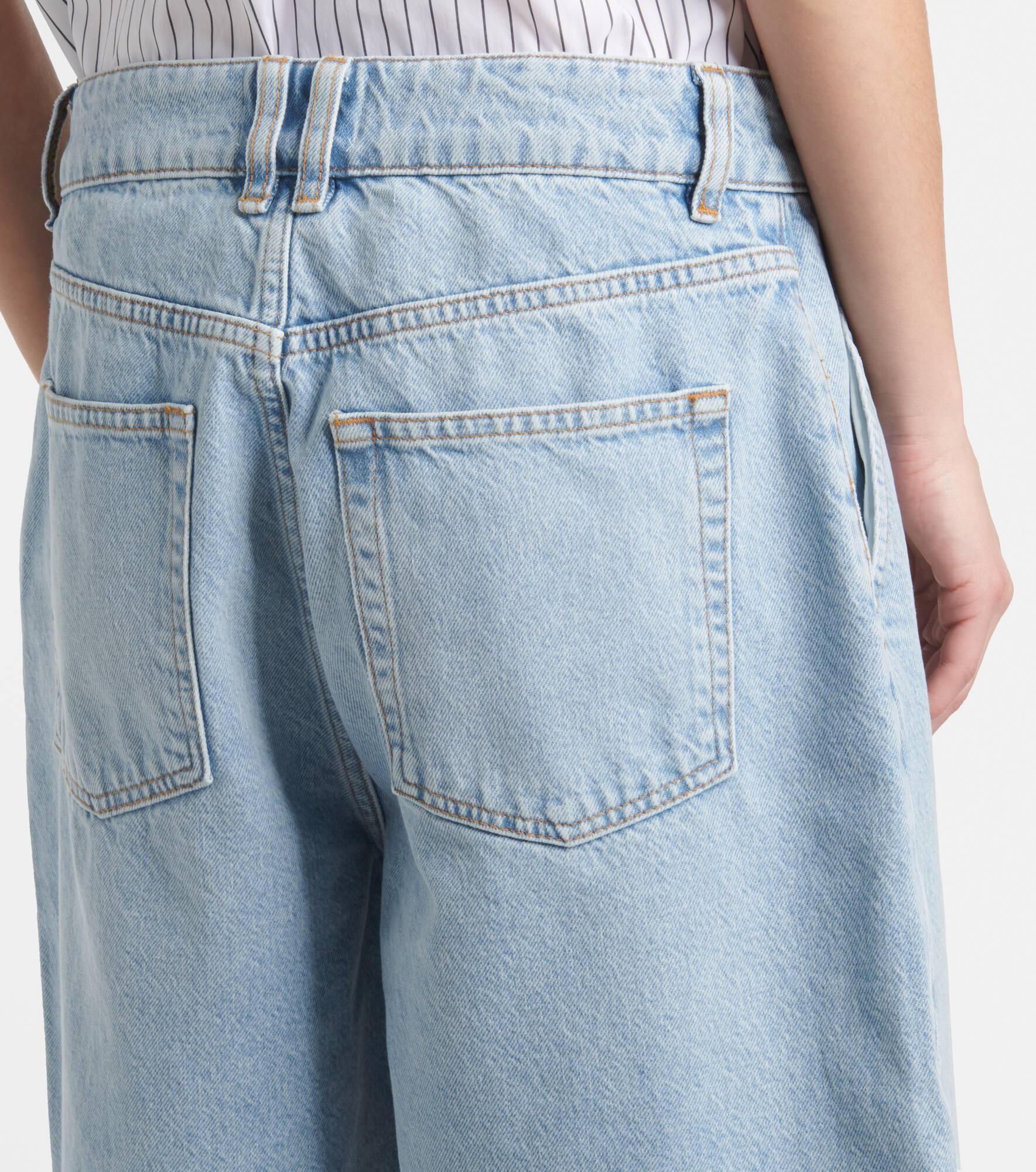 The Trouser Short denim Bermuda shorts - 5