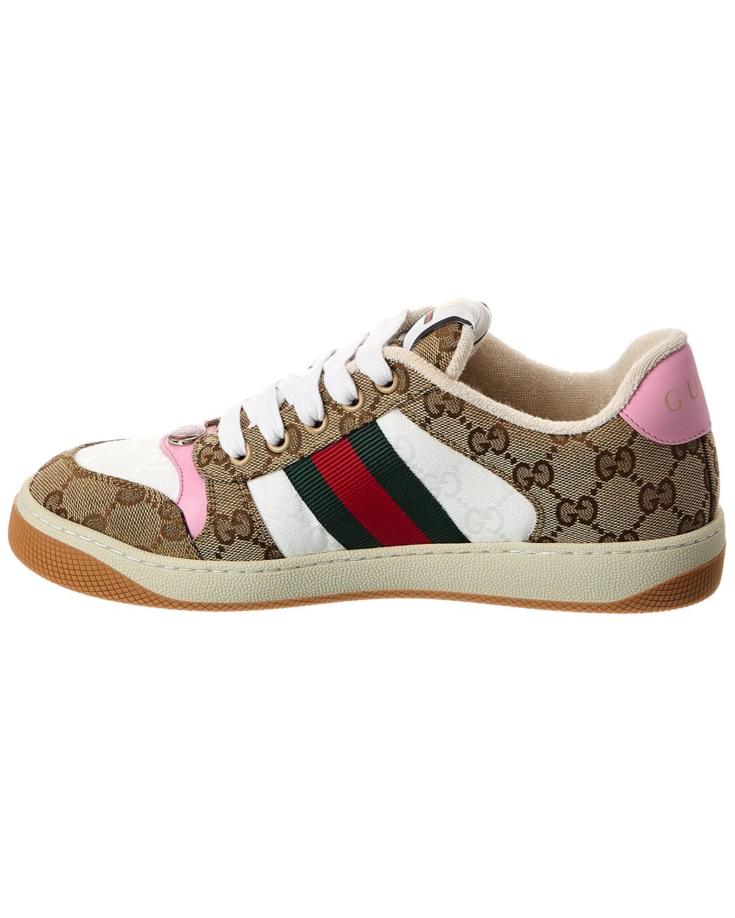 Gucci Screener GG Canvas & Leather Sneaker - 2
