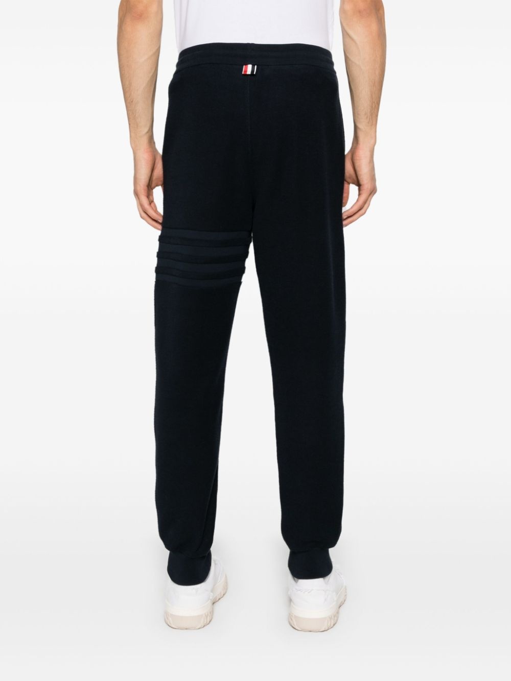 4-Bar stripe cotton track pants - 4