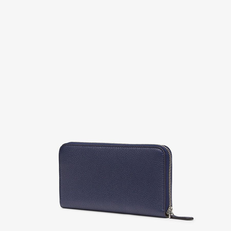 FENDI Blue leather wallet outlook