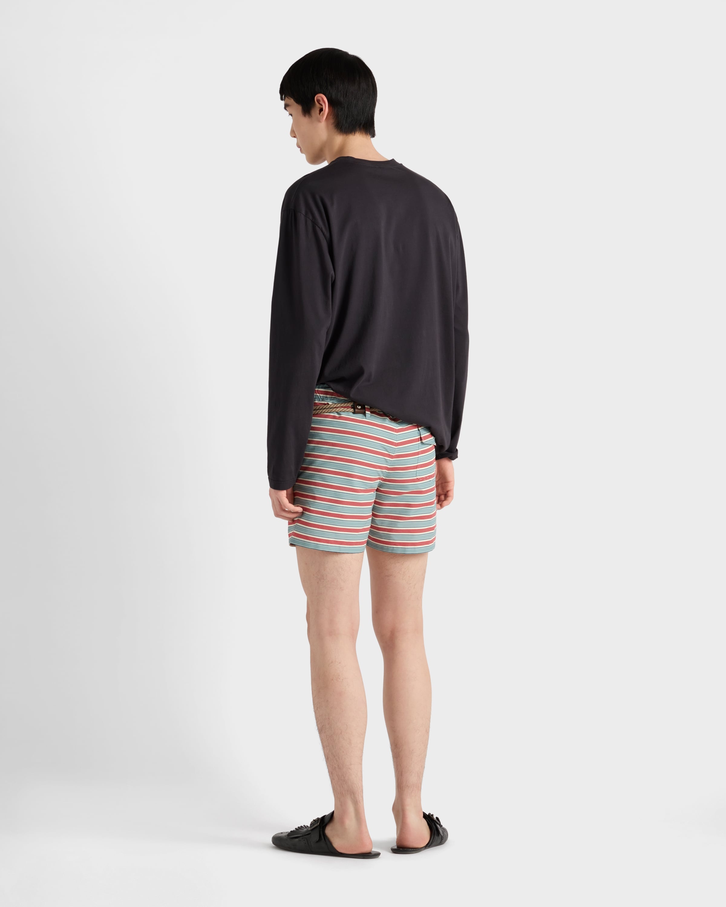 Technical fabric swim trunks - 5