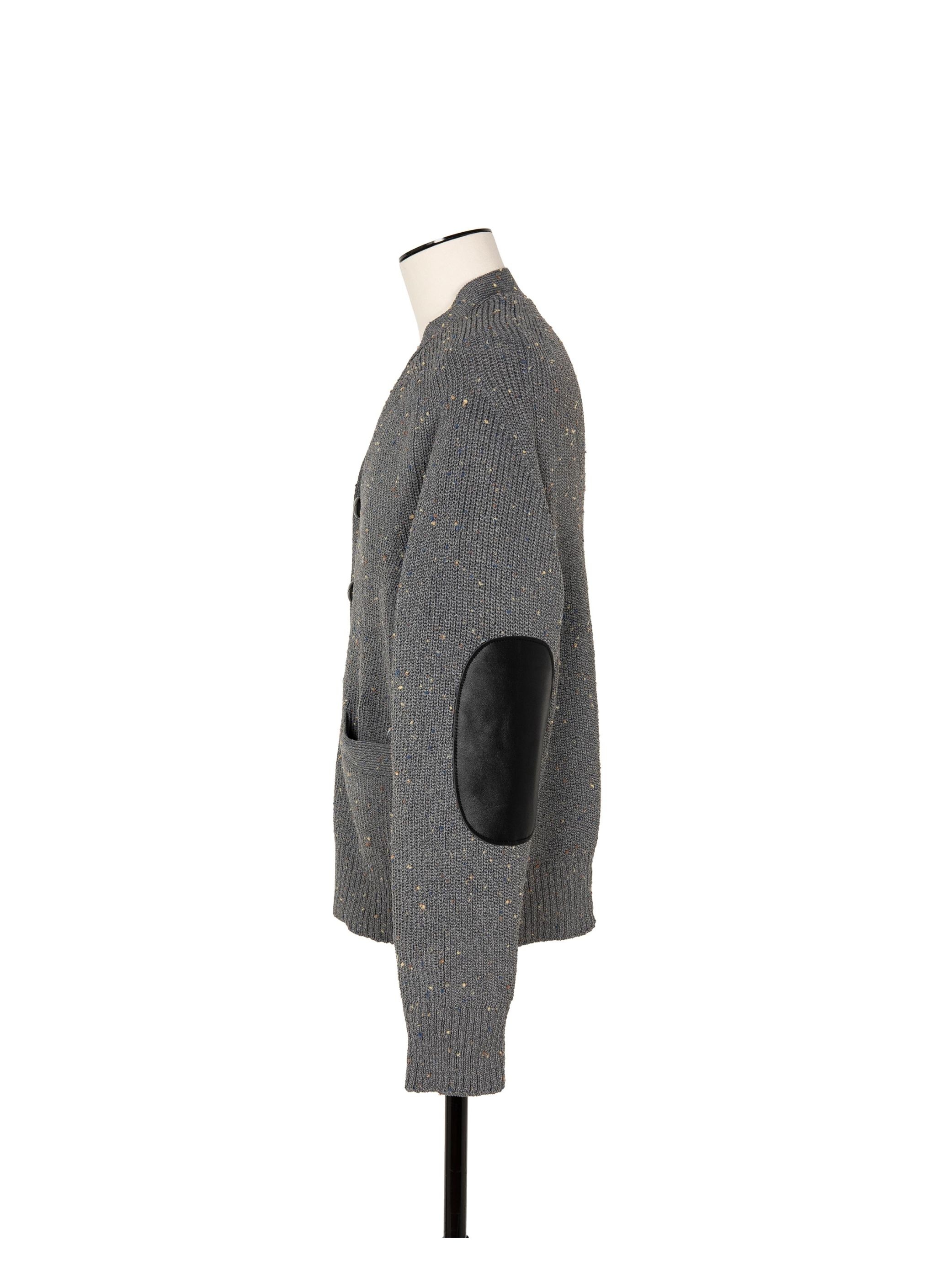 Nep Yarn Knit Cardigan - 2