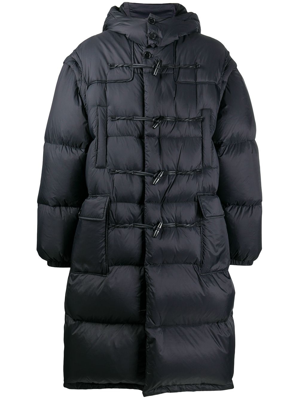 oversized puffer coat - 1