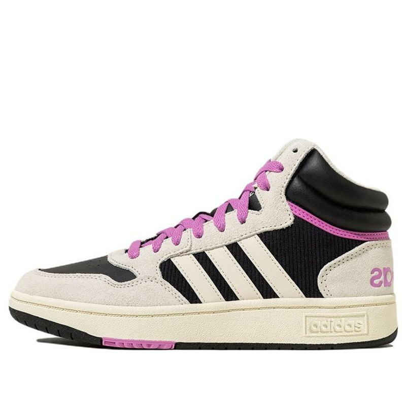 adidas Hoops 3.0 'Black White Purple' HP6904 - 1