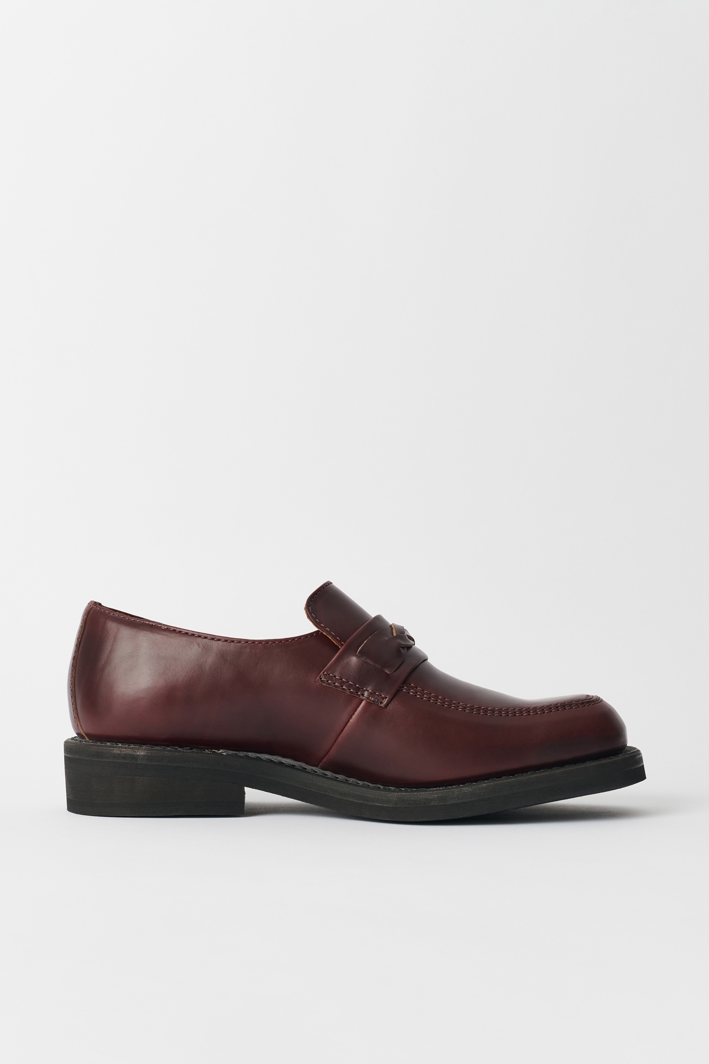Nakano Shoe Burgundy Chromexcel Leather - 4