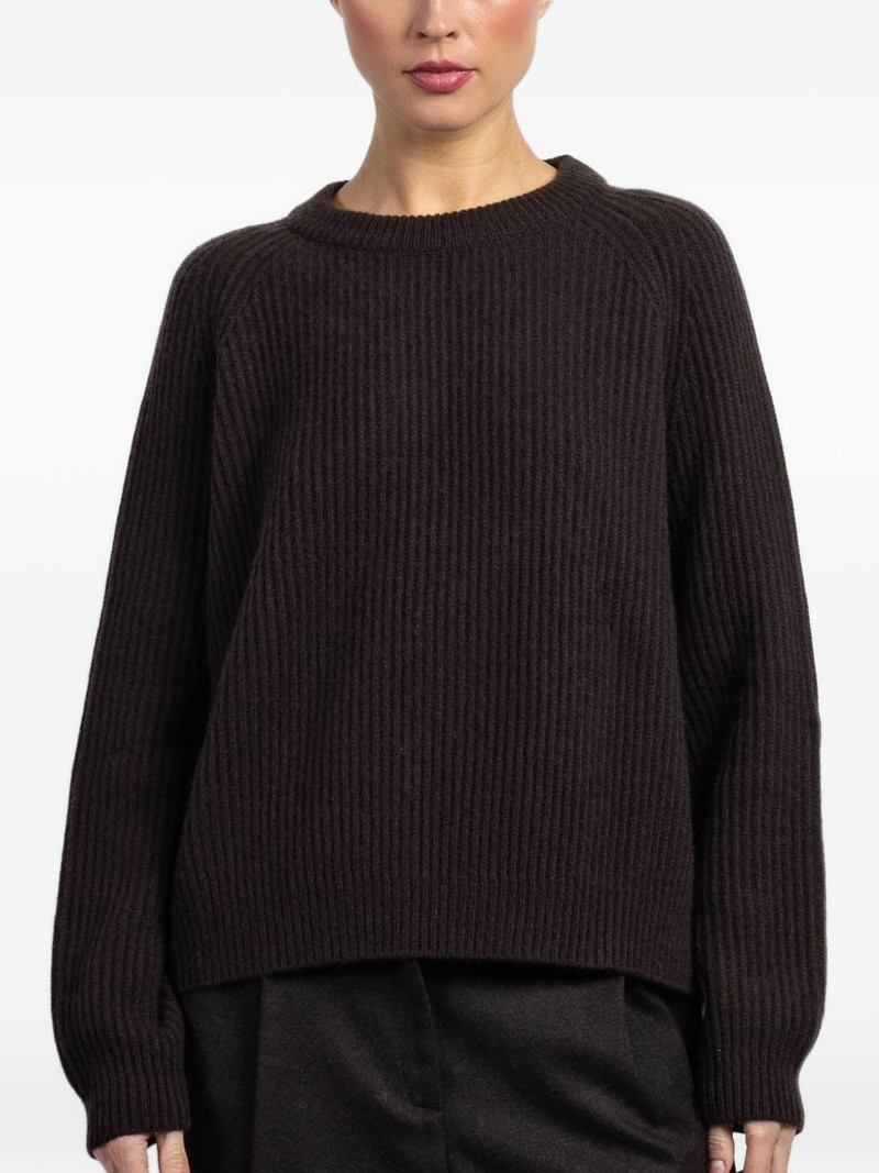 ribbed-knit sweater 1