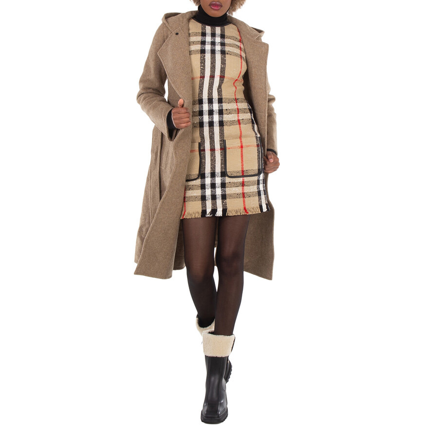 Burberry Maci Mini Check Print Dress - 5