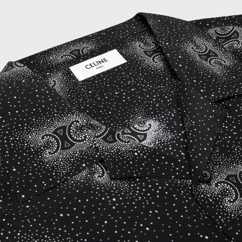 hawaiian shirt in printed crepe de chine 3