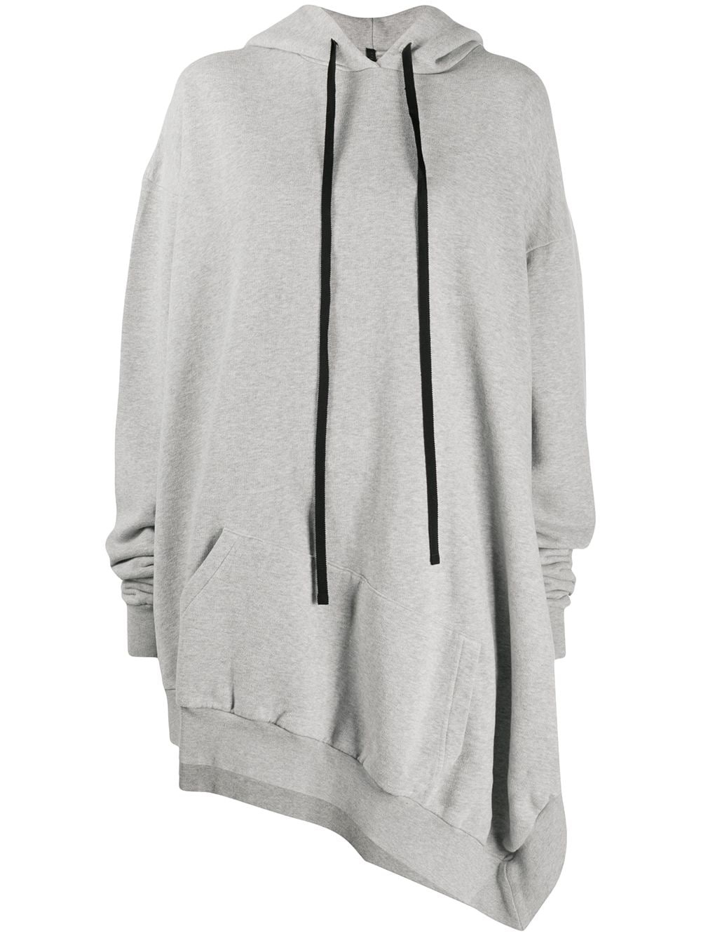 asymmetric hoodie - 1