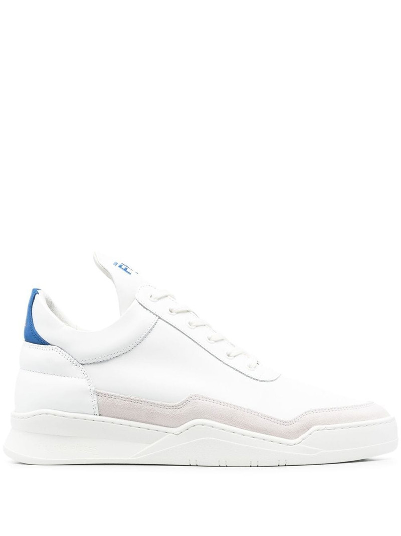 low-top leather sneakers 1