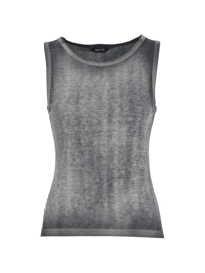 ribbed knit tank top 1