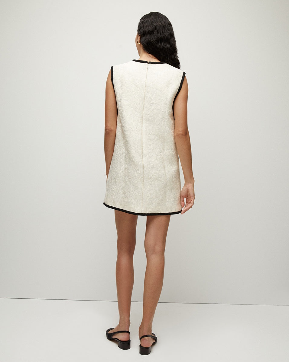 RAVENA JACQUARD DRESS - 6