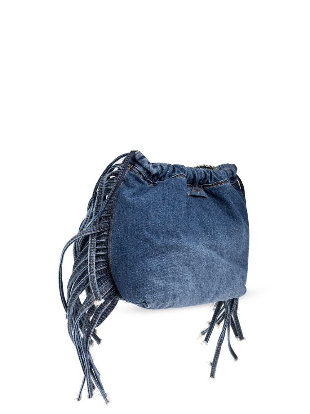 denim bucket bag - 4