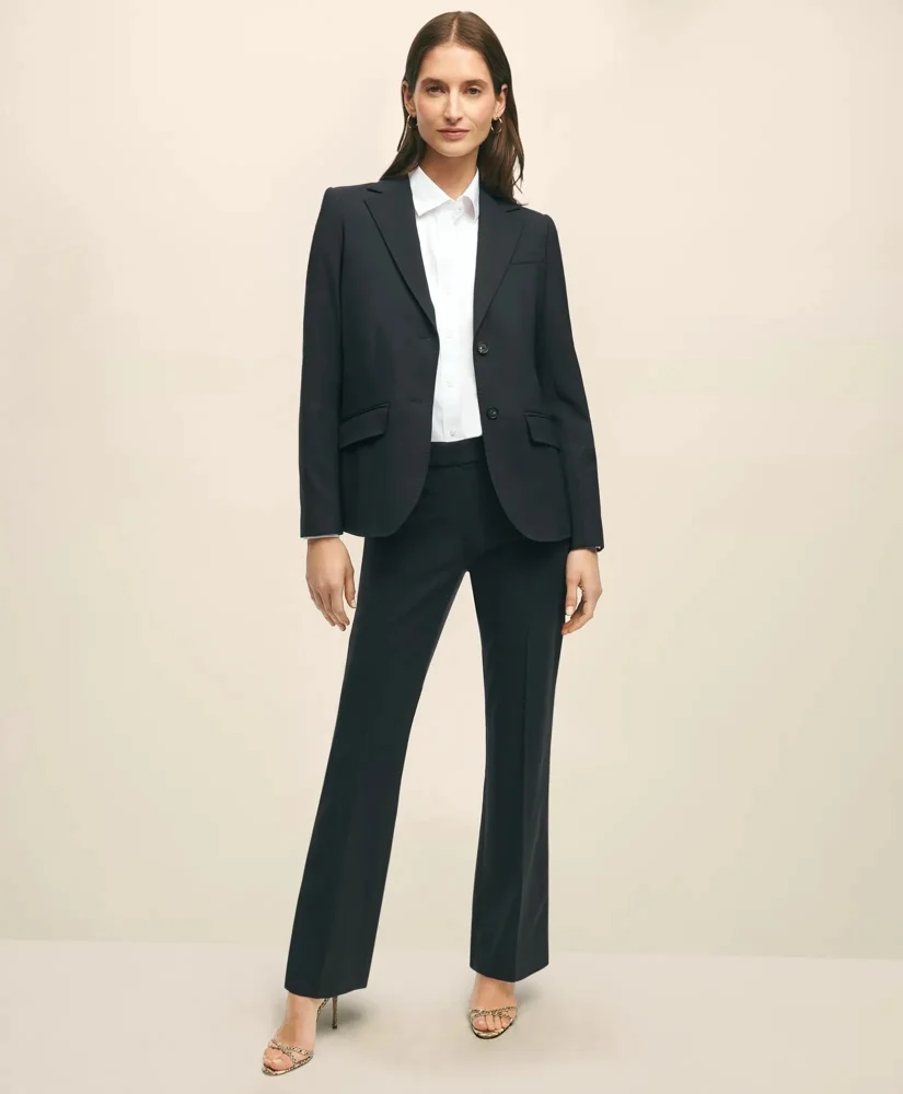 The Essentials Brooks Brothers Stretch Wool Jacket - 1