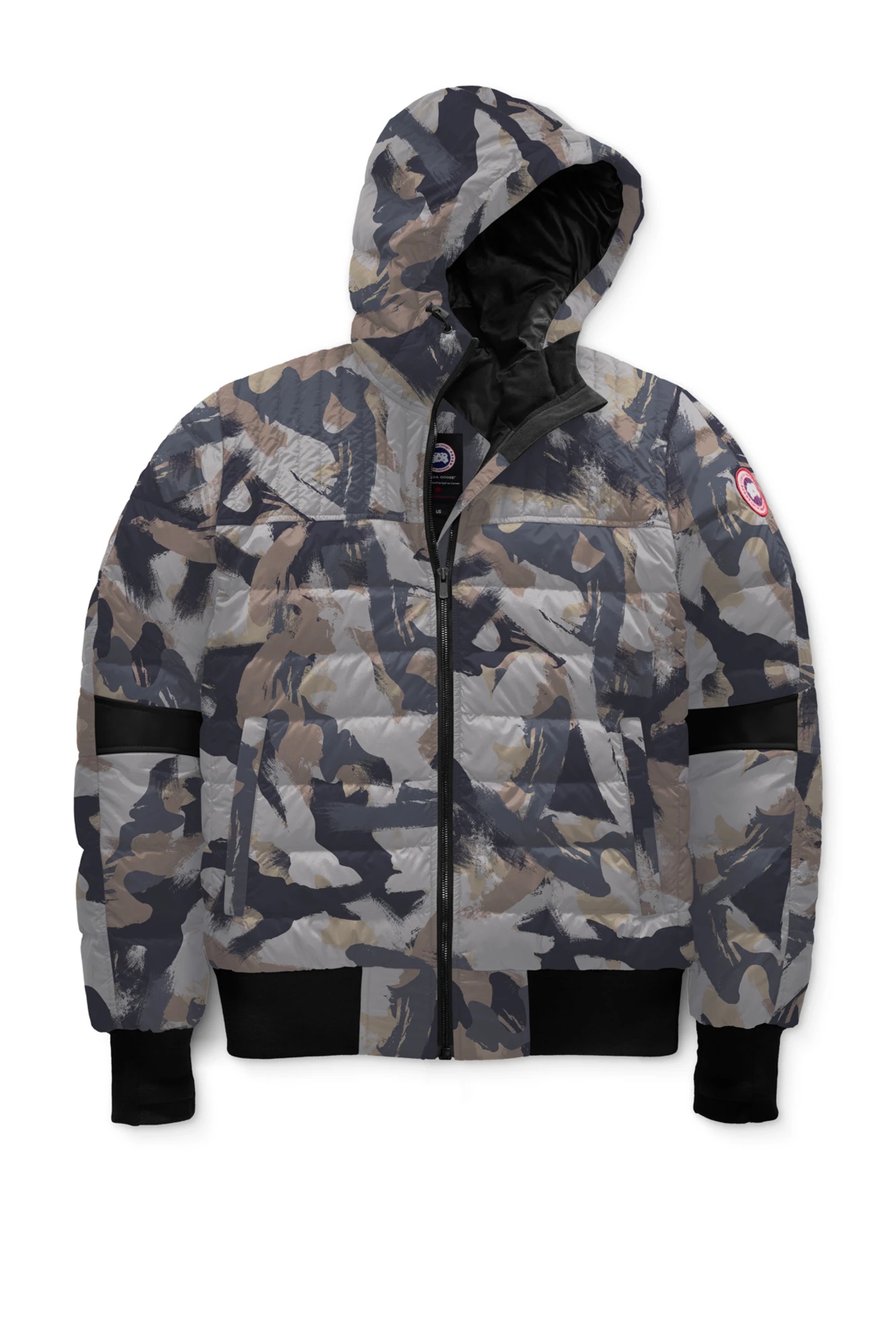 MEN'S CABRI DOWN HOODY PRINT - 1