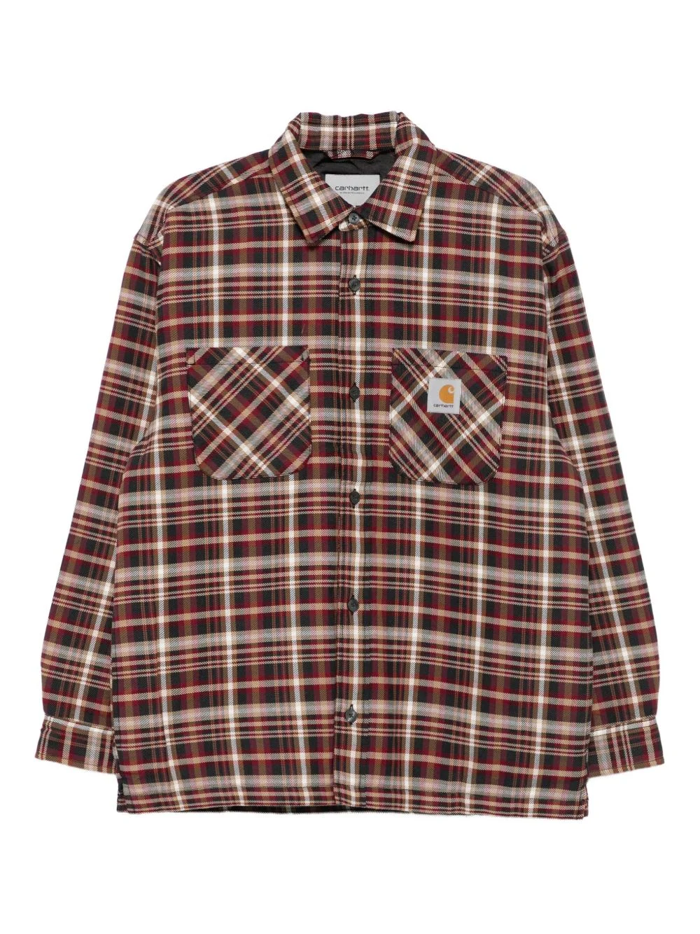 check-pattern shirt - 1