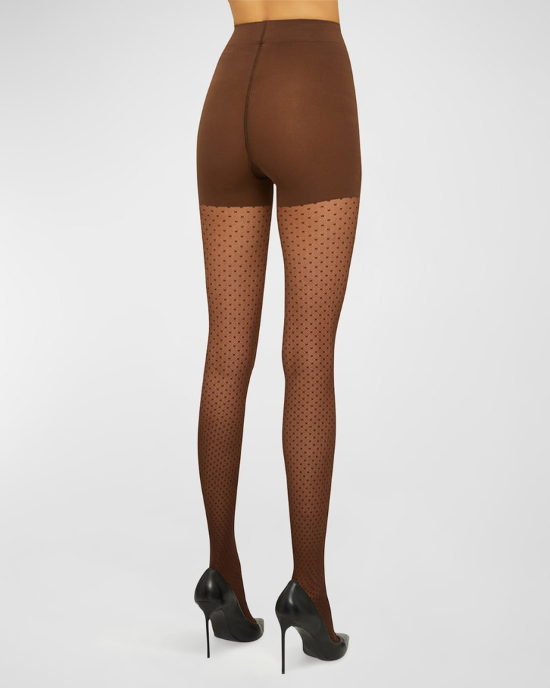 Wolford Geometric Dots Control-Top Tights outlook