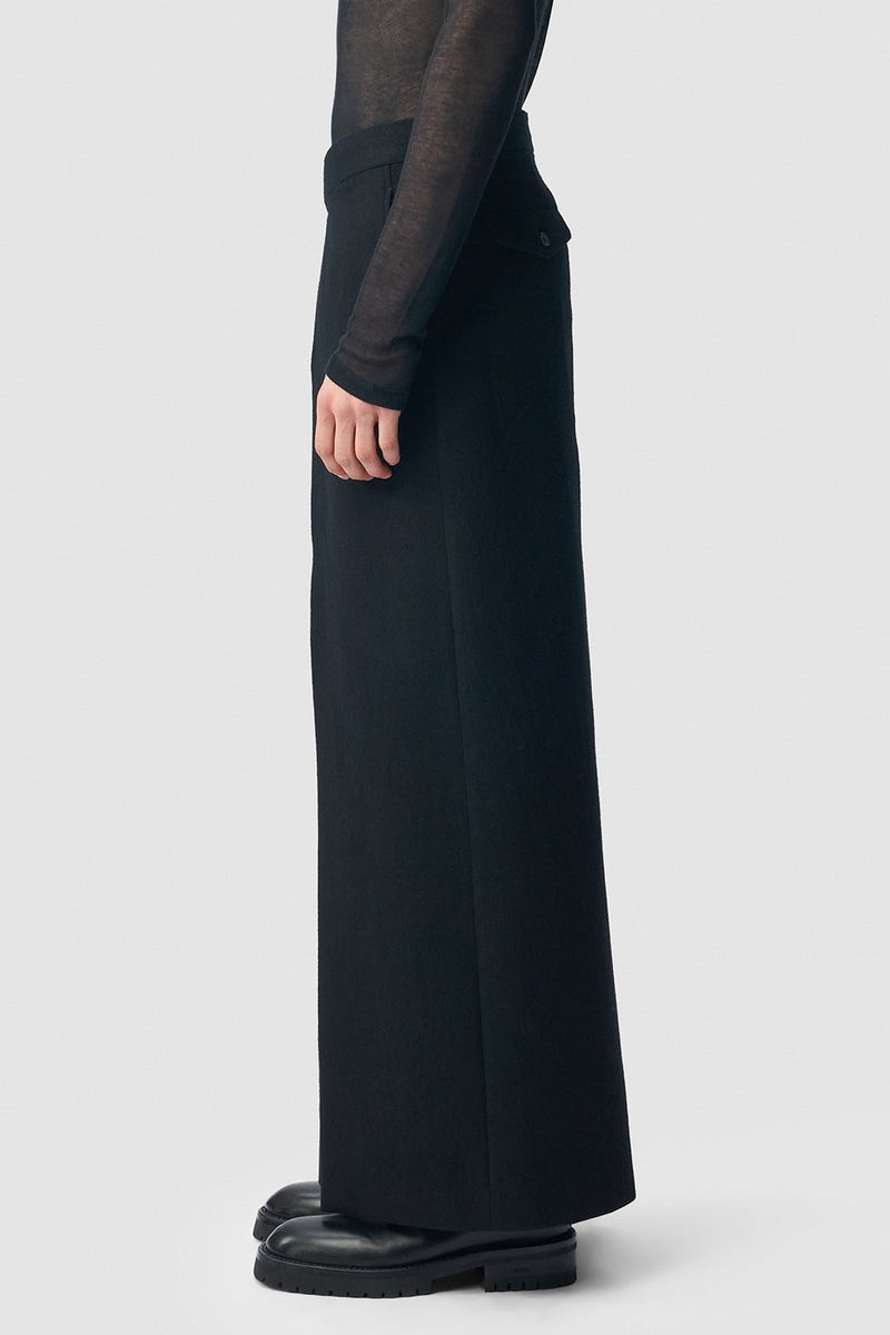 Ann Demeulemeester Quirinus Long Wrap Skirt outlook