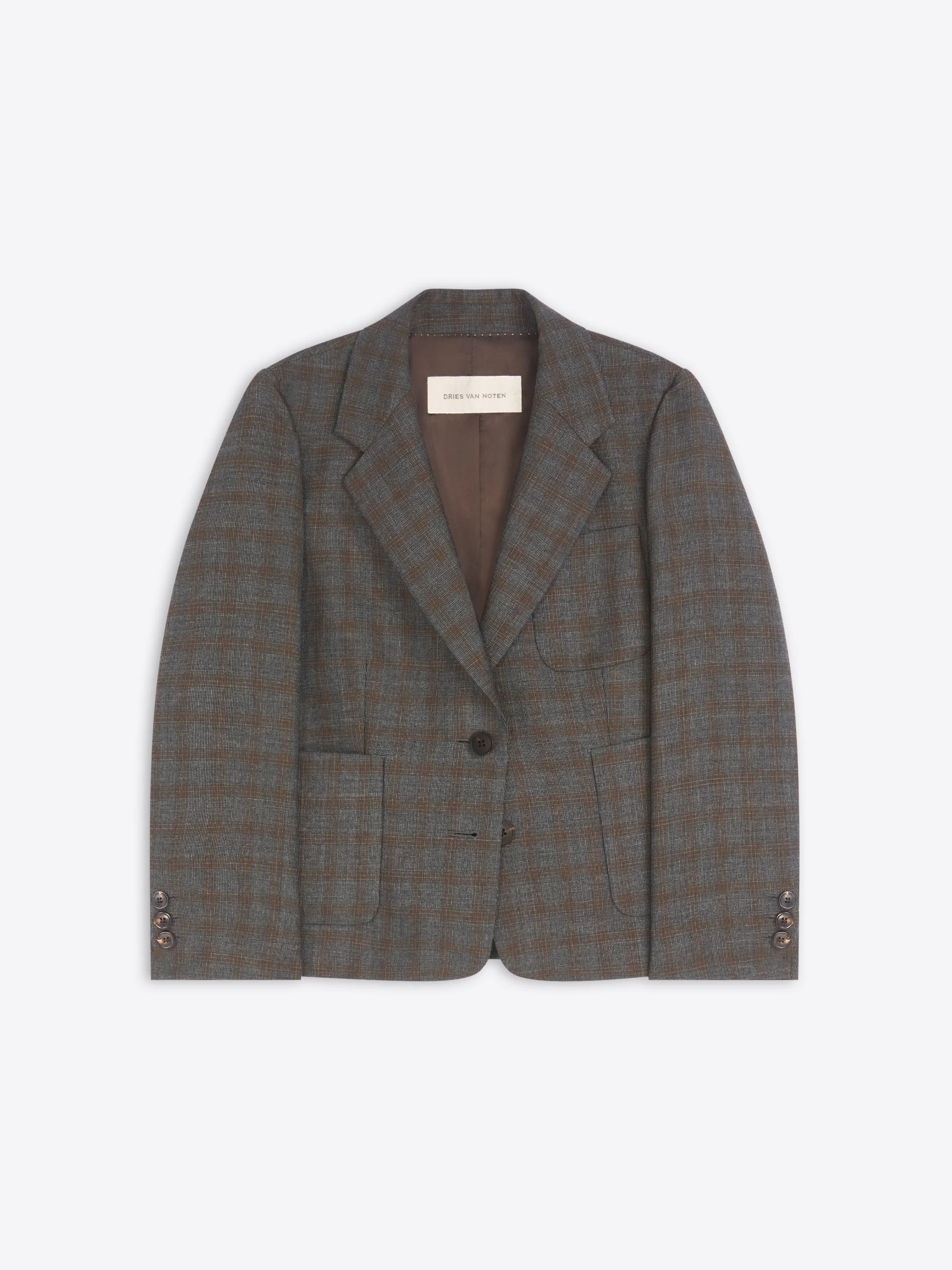 CROPPED WOOL BLAZER - 1