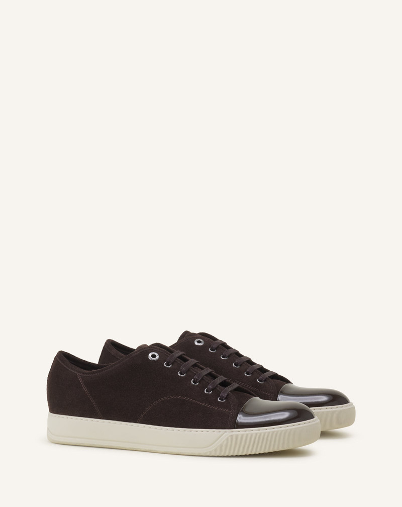 Lanvin DBB1 PATENT LEATHER AND SUEDE SNEAKERS outlook