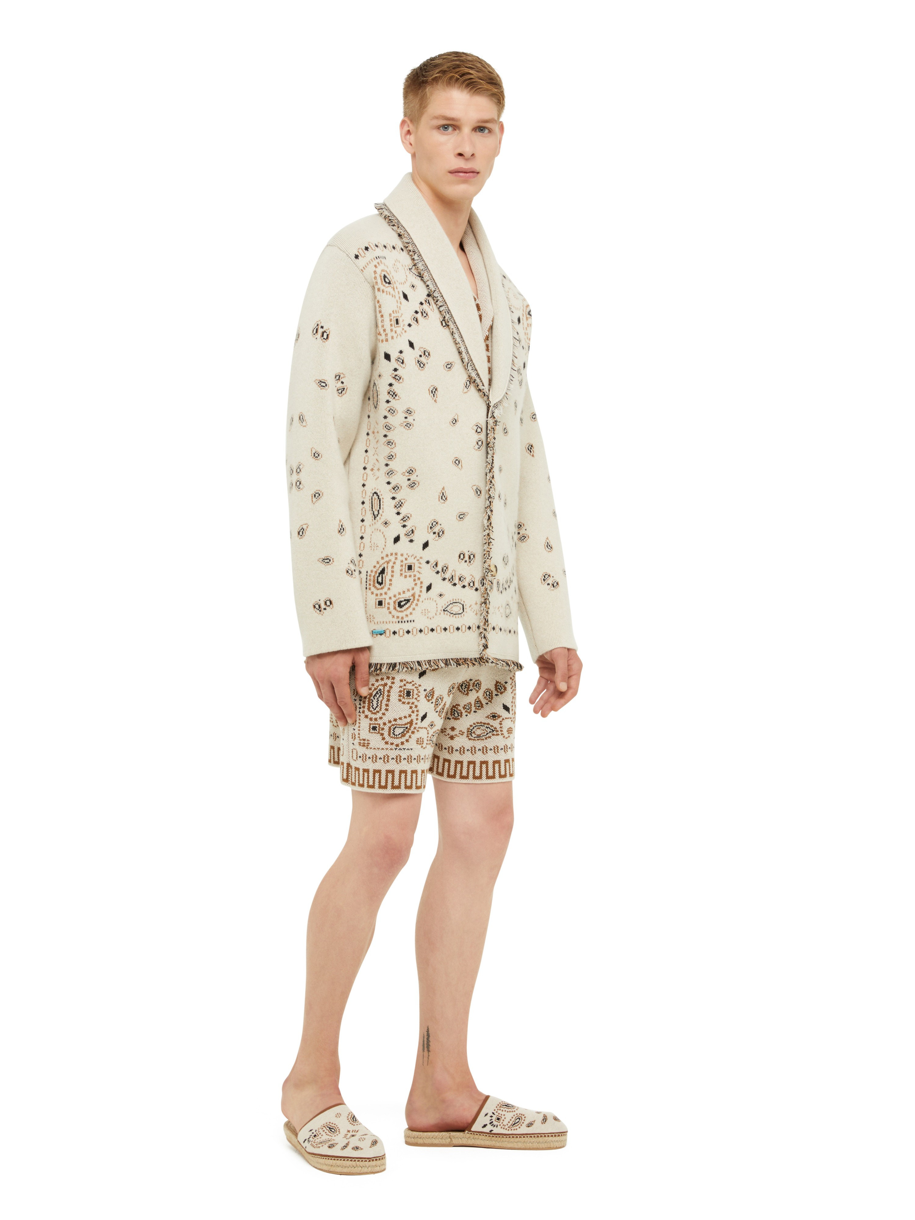 Bandana Jacquard Cardigan - 5