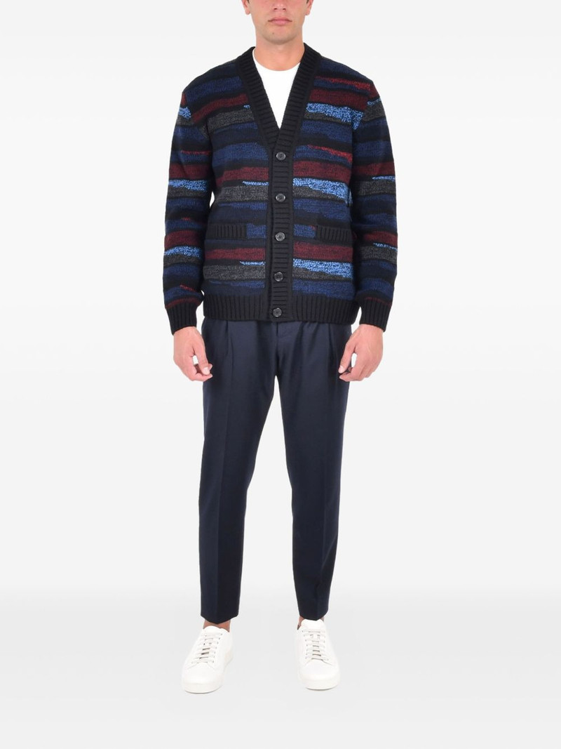 Missoni striped V-neck cardigan outlook