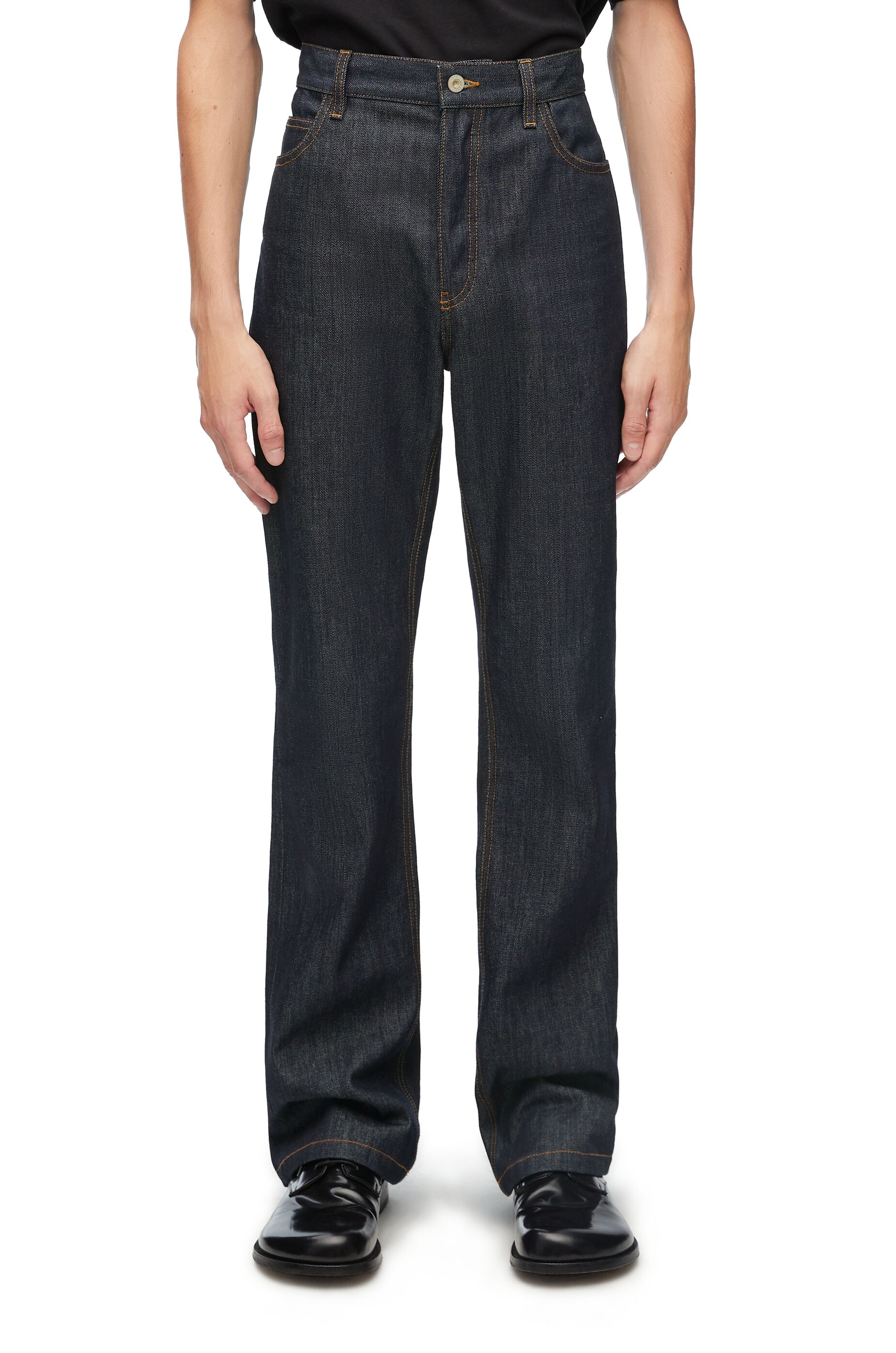 Bootleg jeans in denim - 3