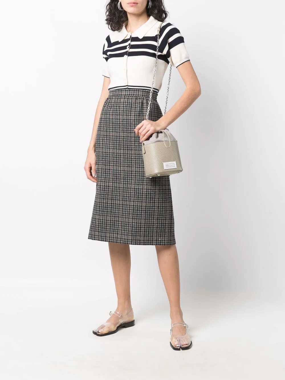 logo-patch panelled tote bag - 2